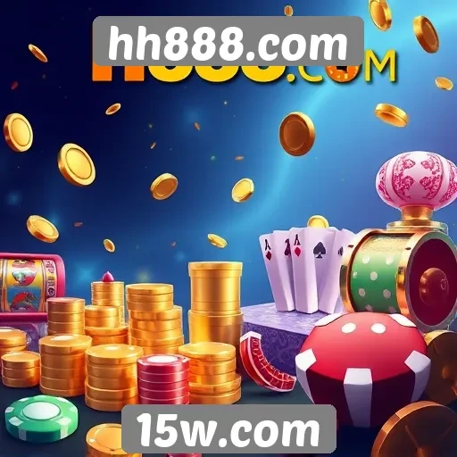 Variedade de jogos oferecidos pelo hh888.com